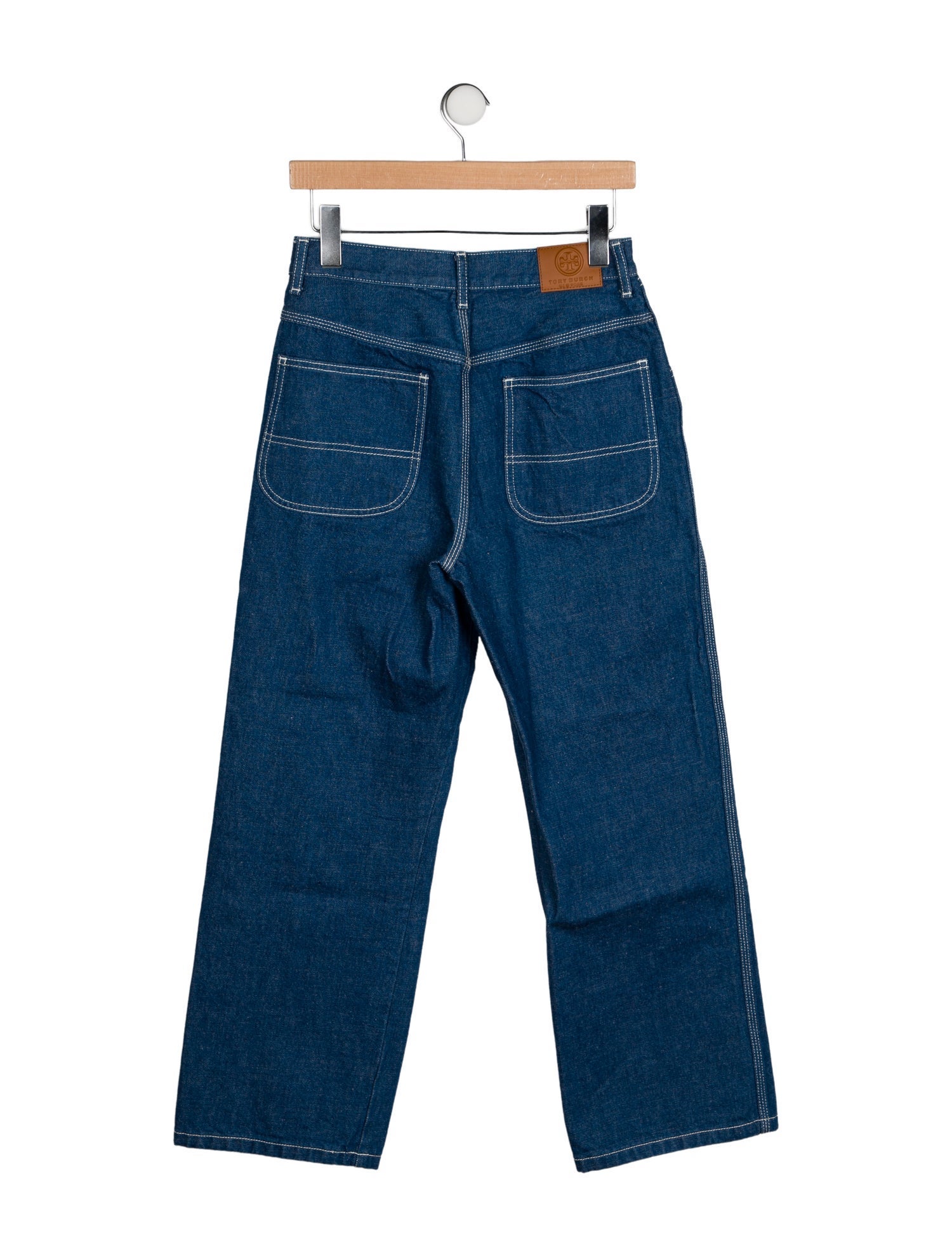 Tory Burch High-Rise Wide Leg Jeans
