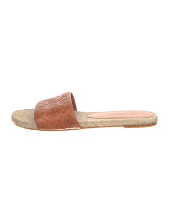 Tory Burch Leather Printed Espadrilles