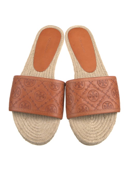 Tory Burch Leather Printed Espadrilles