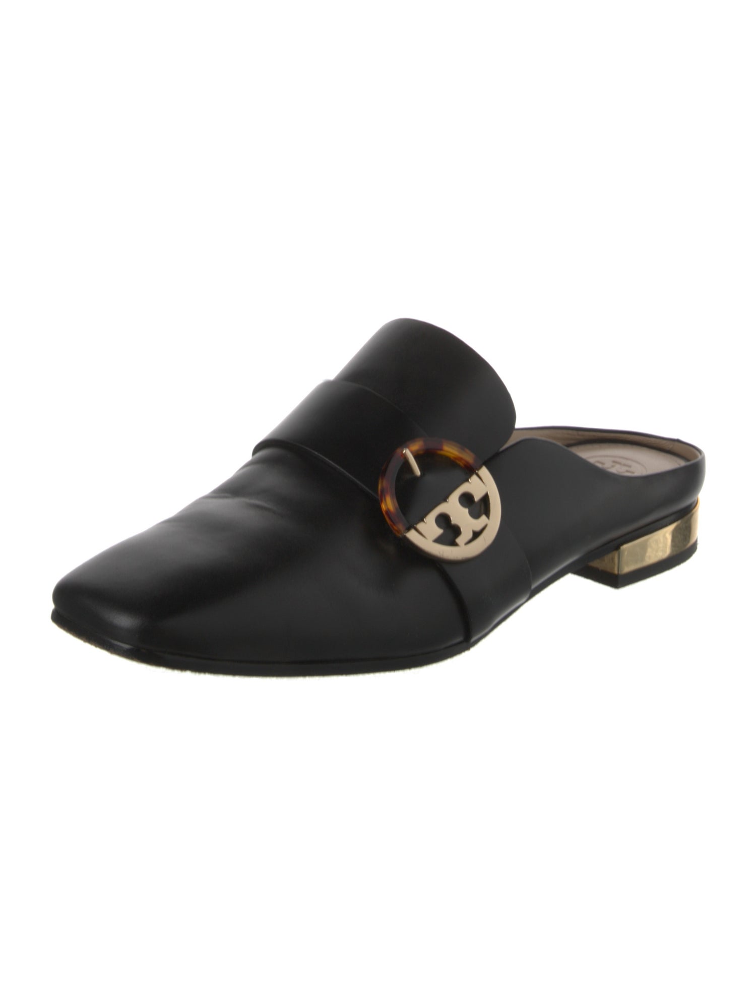 Tory Burch Leather Mules