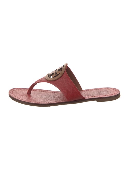 Tory Burch Leather Slides