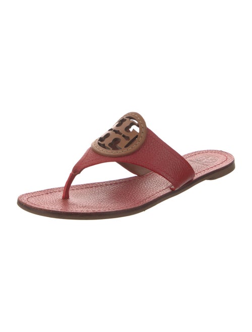 Tory Burch Leather Slides