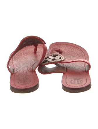 Tory Burch Leather Slides