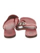 Tory Burch Leather Slides