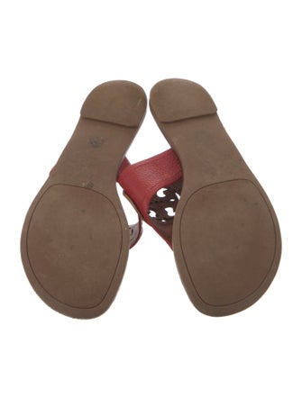 Tory Burch Leather Slides