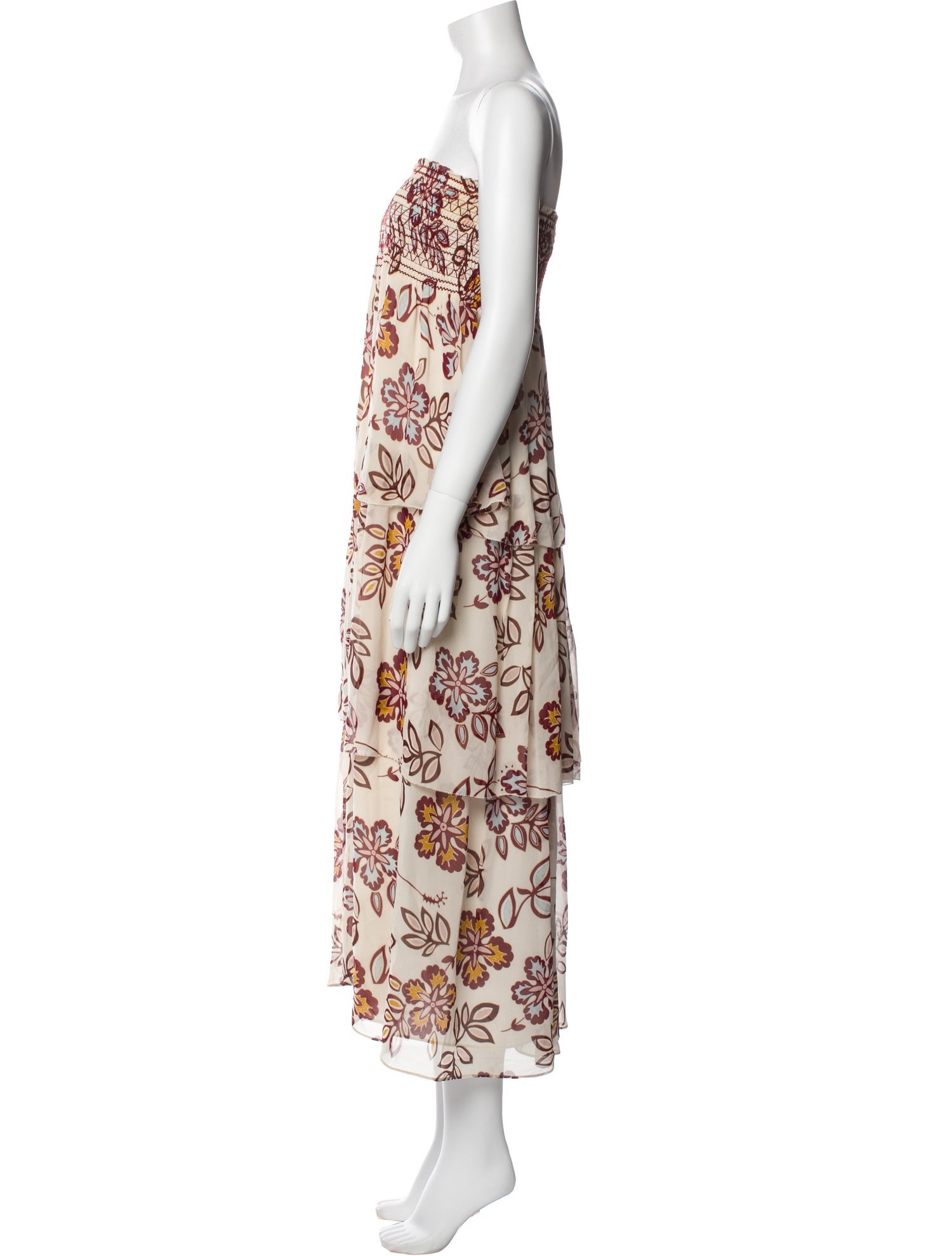 Tory Burch Printed Midi Length Dress