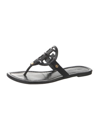 Tory Burch Leather Flip Flops