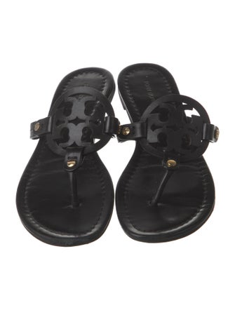 Tory Burch Leather Flip Flops