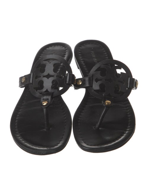 Tory Burch Leather Flip Flops