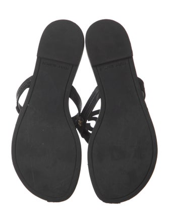 Tory Burch Leather Flip Flops