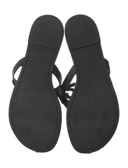 Tory Burch Leather Flip Flops