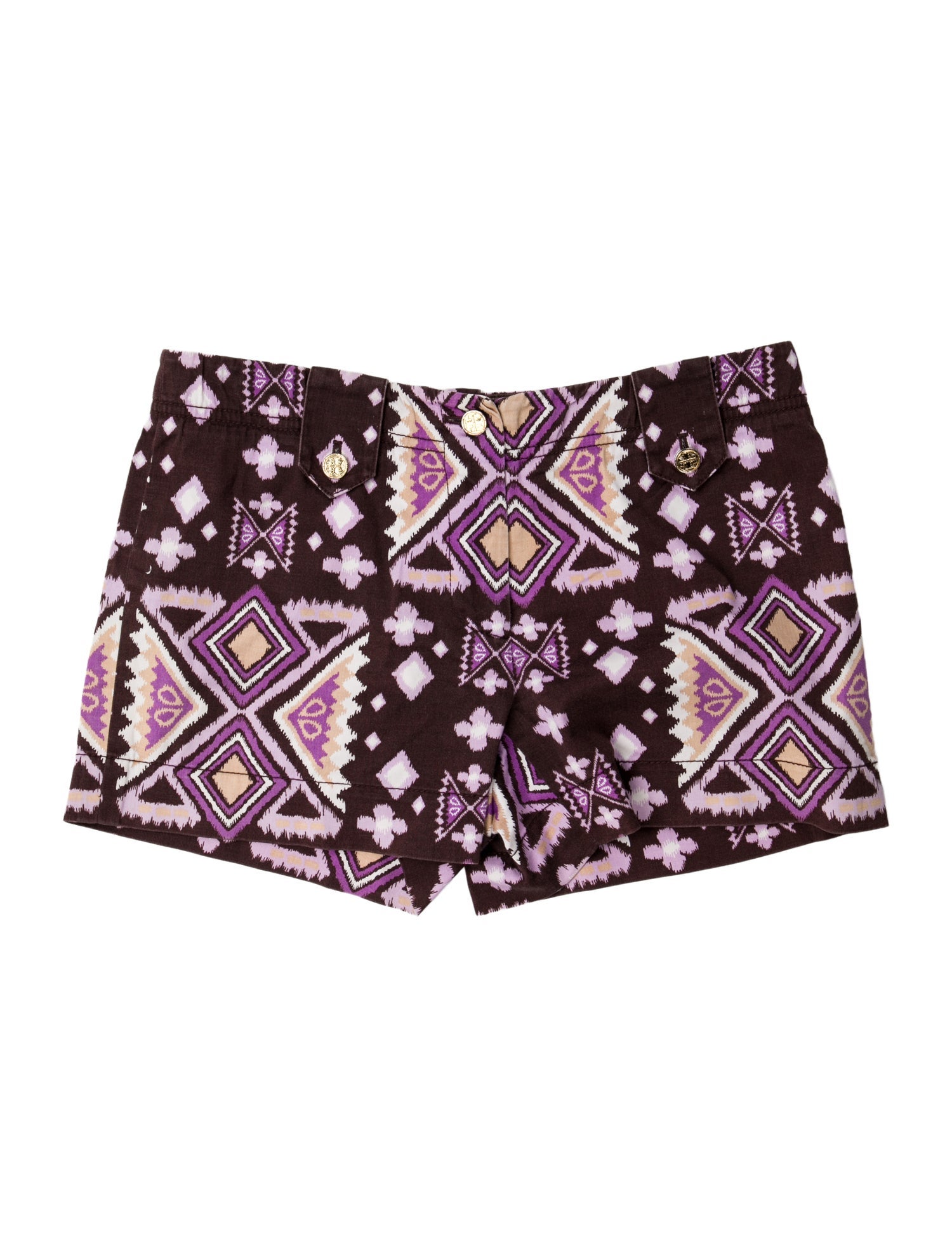Tory Burch Printed Mini Shorts