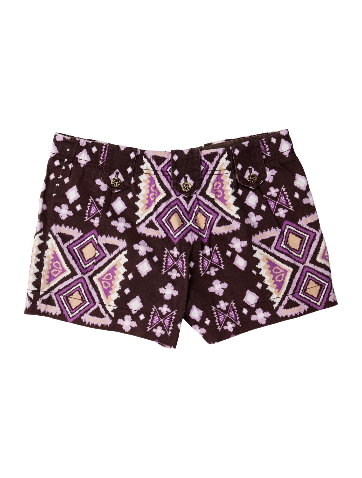 Tory Burch Printed Mini Shorts