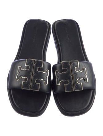 Tory Burch Leather Slides