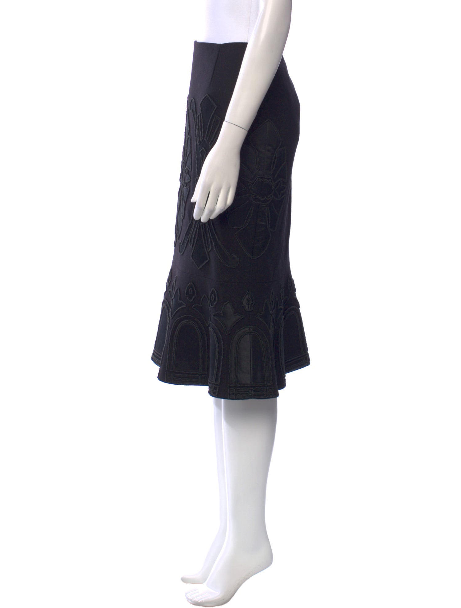 Tory Burch Wool Knee-Length Skirt