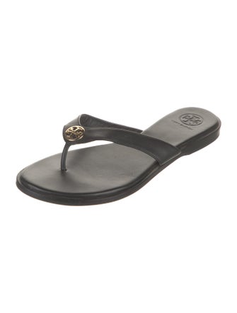 Tory Burch Leather Flip Flops