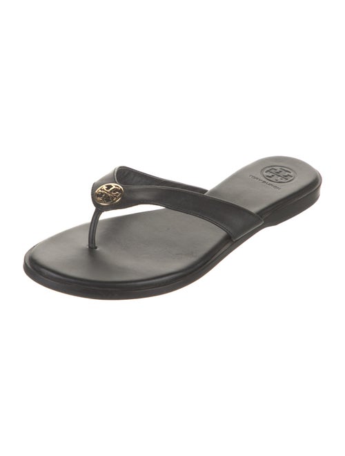 Tory Burch Leather Flip Flops