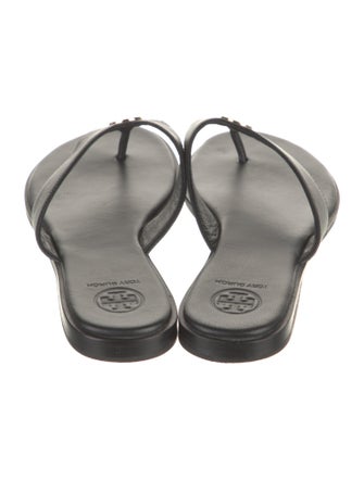 Tory Burch Leather Flip Flops