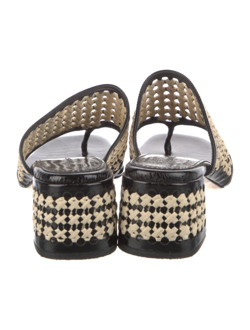 Tory Burch Patent Leather Printed Slides