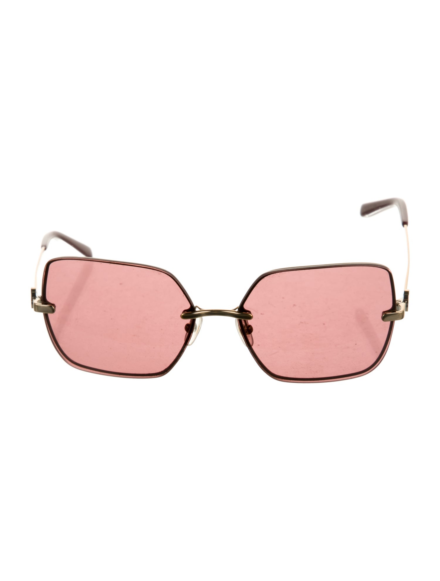 Tory Burch Oversize Tinted Sunglasses