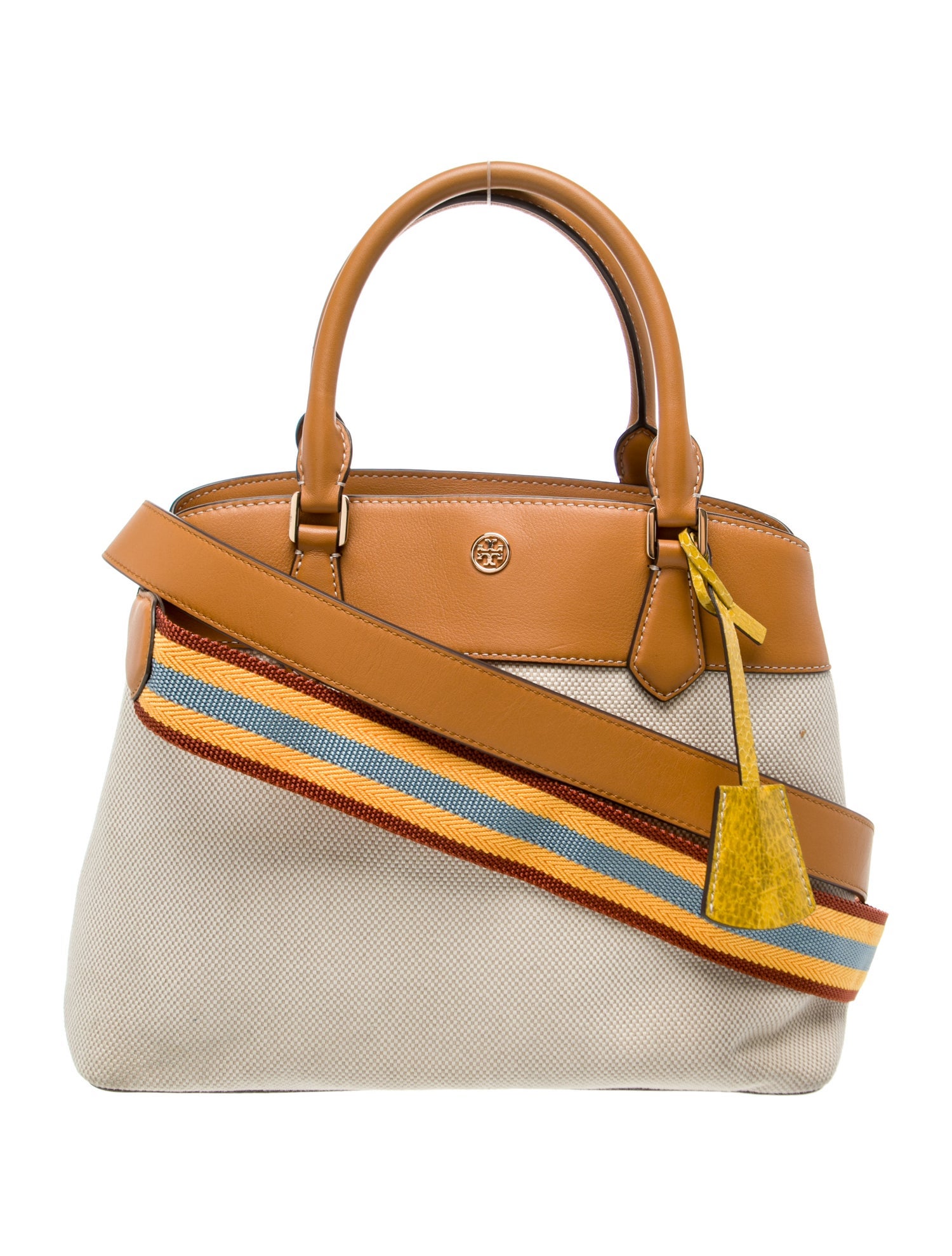 Tory Burch Canvas Top Handle Bag