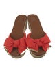 Tory Burch Bow Accents Slides
