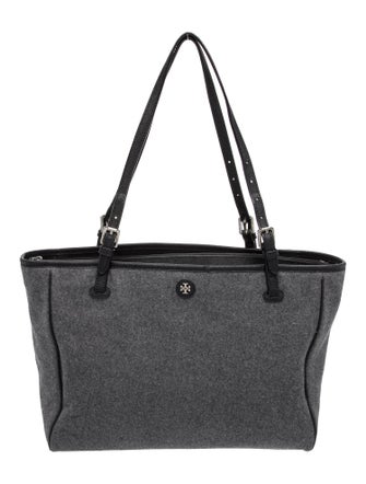 Tory Burch Wool Top Handle Bag