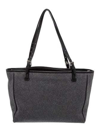 Tory Burch Wool Top Handle Bag