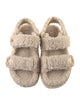 Tory Burch Faux Fur Slingback Sandals