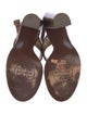 Tory Burch Leather Printed T-Strap Sandals