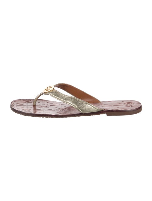 Tory Burch Leather Flip Flops
