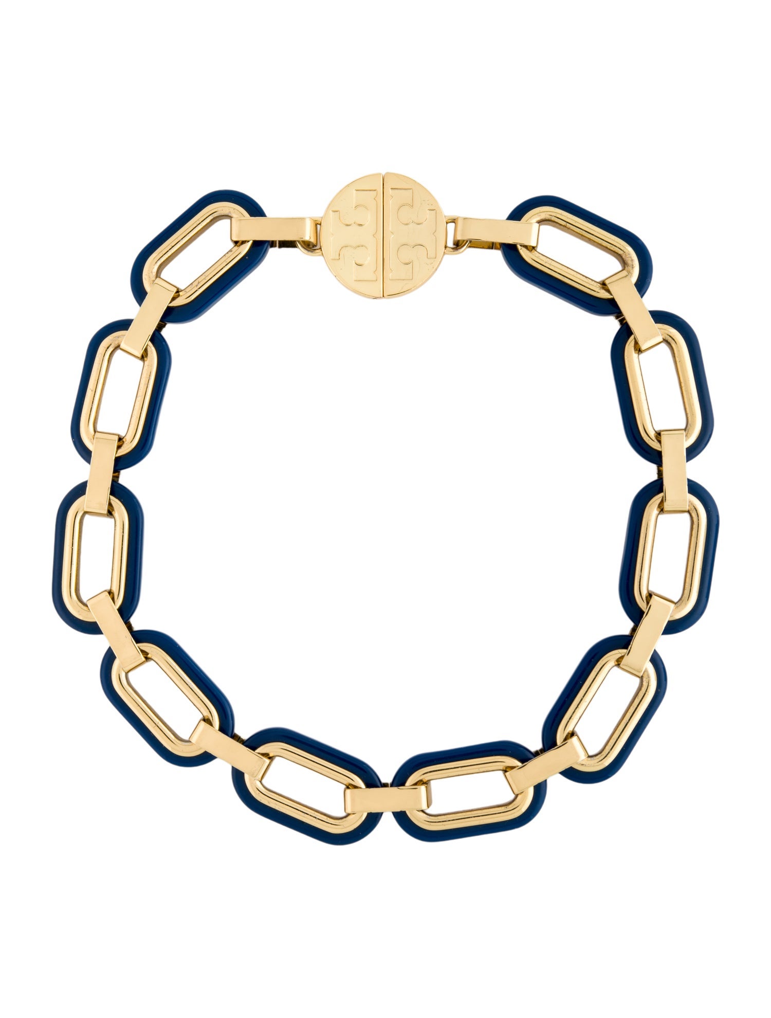 Tory Burch Resin 'Heidi' Chain Collar Necklace