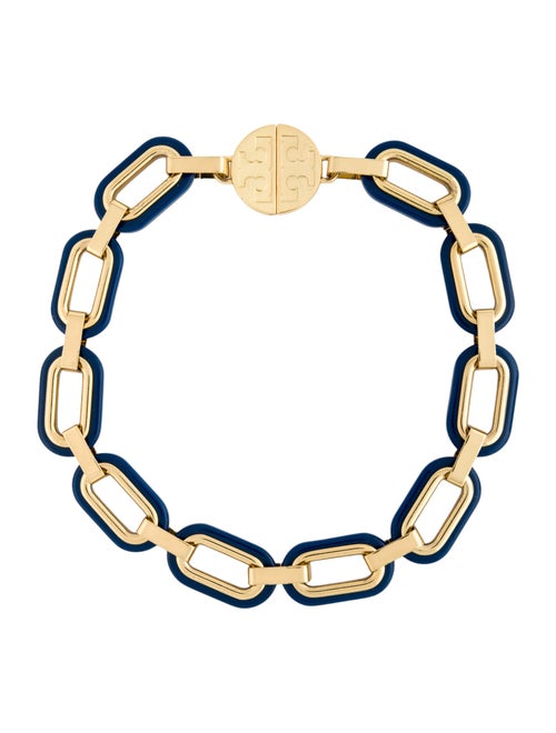 Tory Burch Resin 'Heidi' Chain Collar Necklace