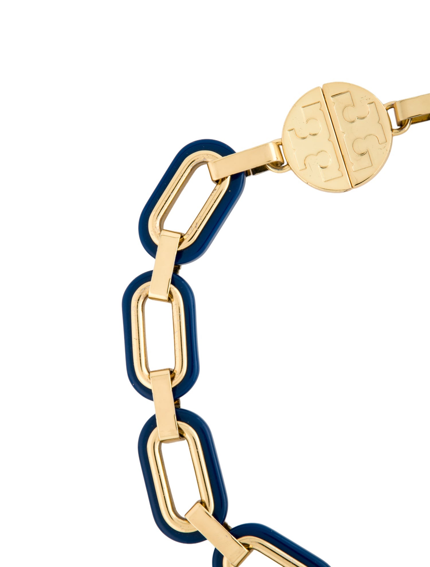 Tory Burch Resin 'Heidi' Chain Collar Necklace