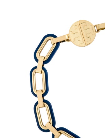 Tory Burch Resin 'Heidi' Chain Collar Necklace