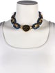 Tory Burch Resin 'Heidi' Chain Collar Necklace