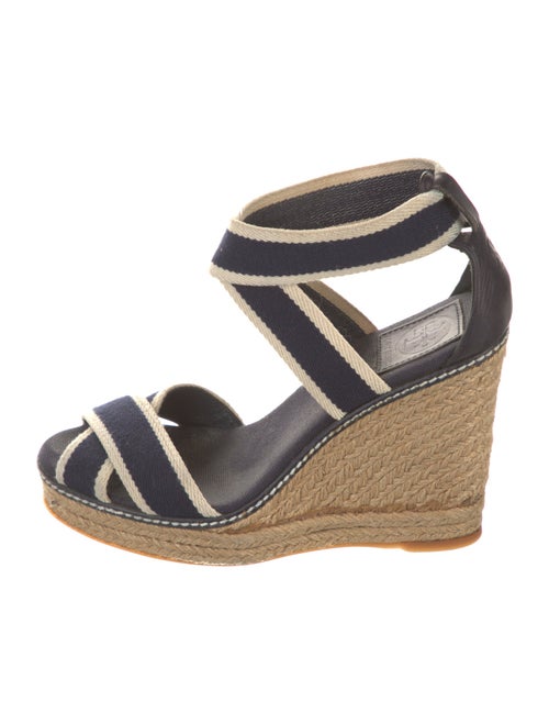 Tory Burch Canvas Animal Print Pumps