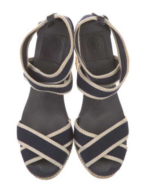 Tory Burch Canvas Animal Print Pumps