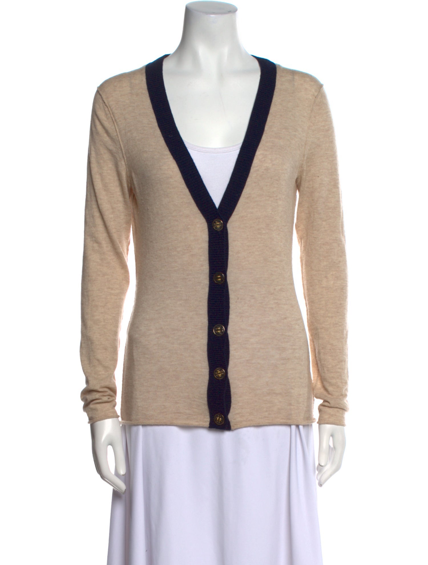 Tory Burch Cashmere V-Neck Sweater