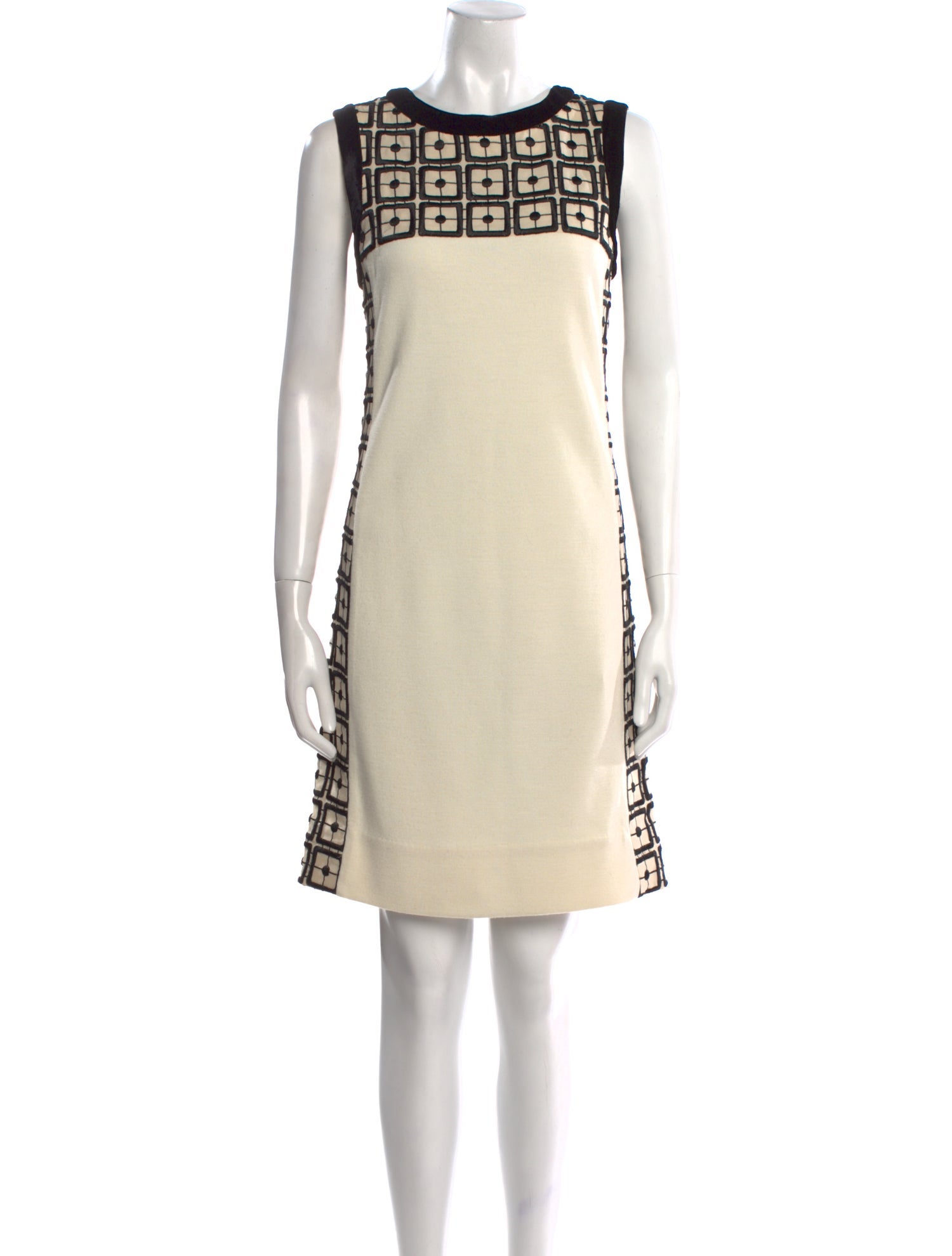 Tory Burch Wool Mini Dress - Neutrals Dresses, Clothing - WTO773174 | The  RealReal