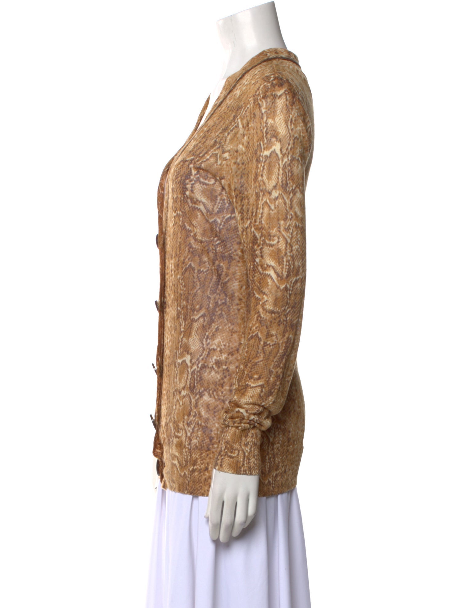 Tory Burch Linen Printed Sweater