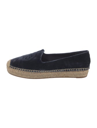 Tory Burch Velvet Espadrilles