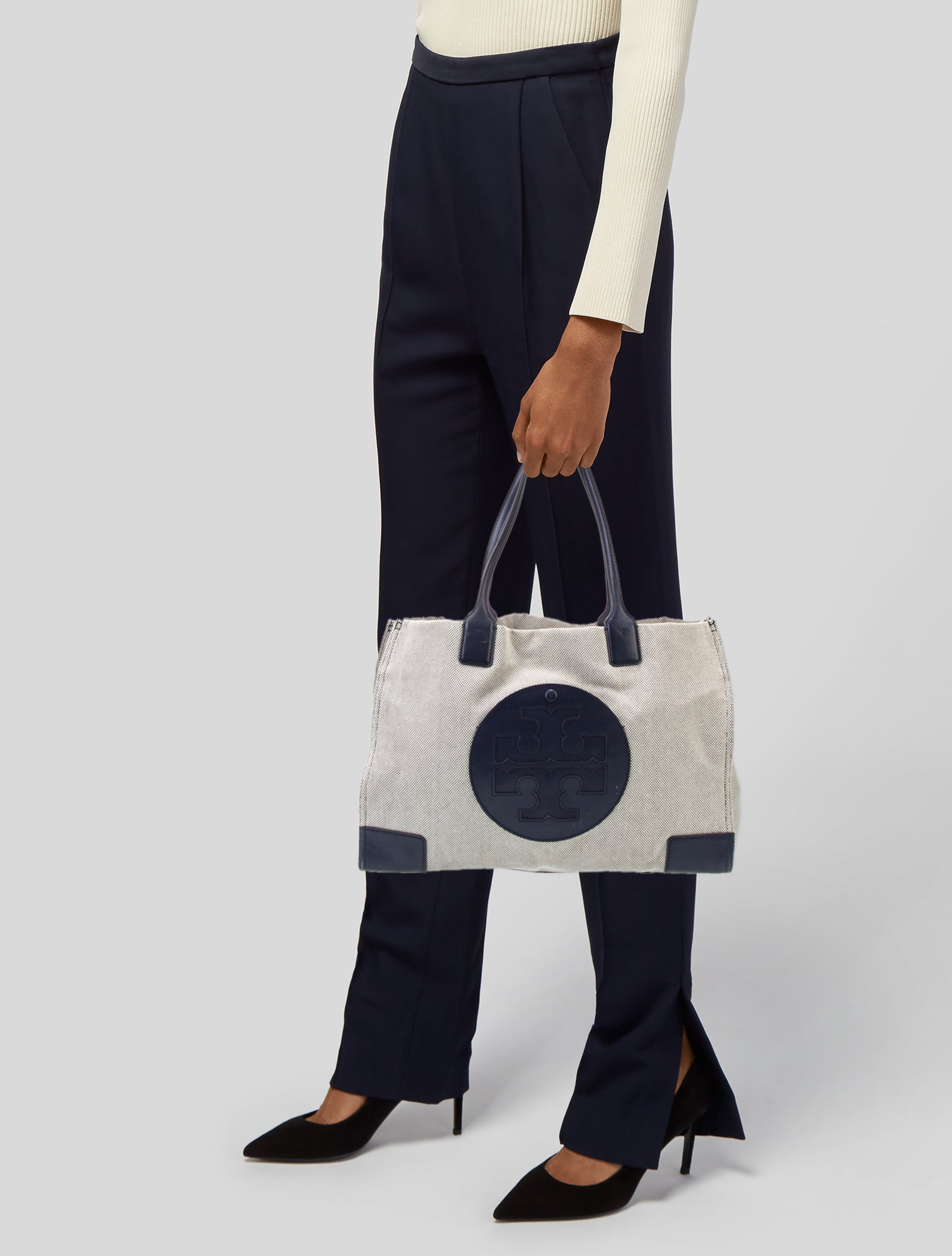 Tory Burch Canvas Shoulder Bag
