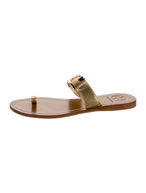 Tory Burch Leather Slides
