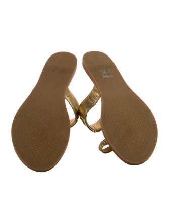 Tory Burch Leather Slides