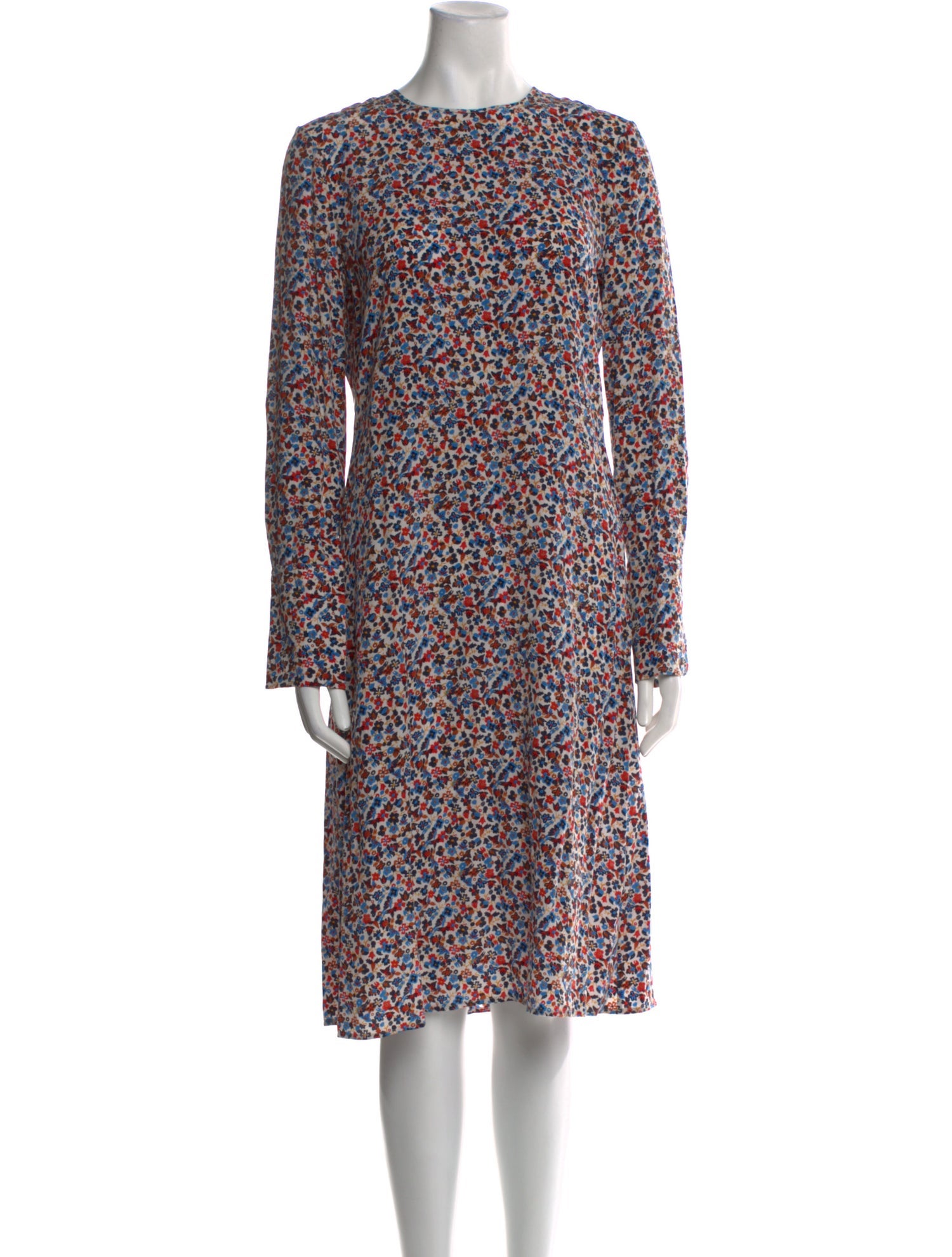 Tory Burch Silk Midi Length Dress