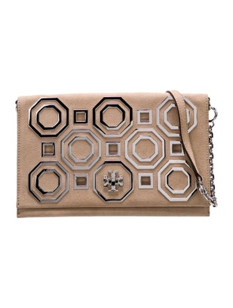 Tory Burch Suede Shoulder Bag