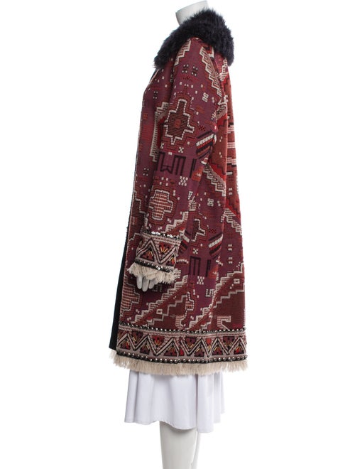 Tory Burch Wool Printed Evening Jacket