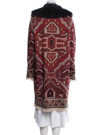 Tory Burch Wool Printed Evening Jacket