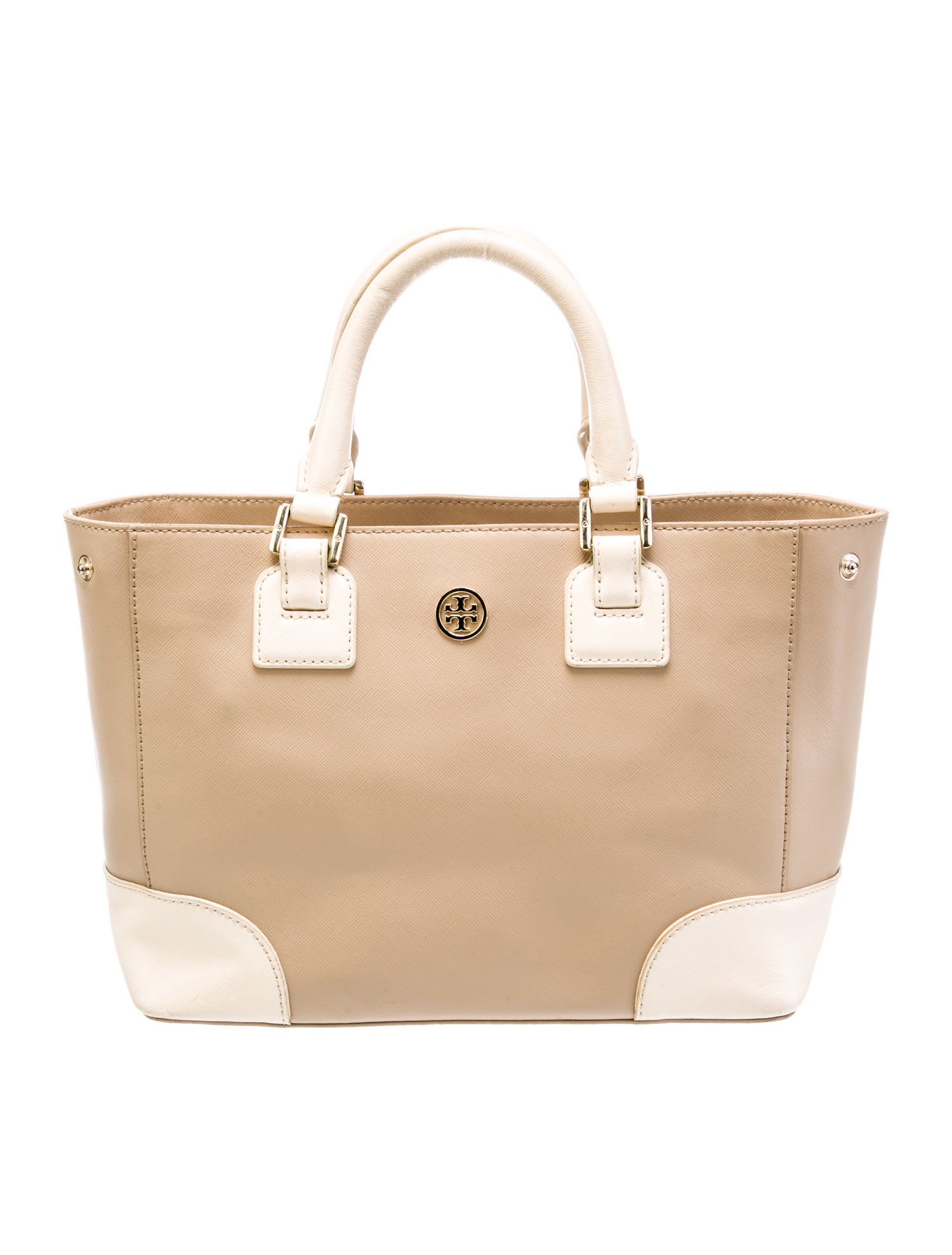 Tory Burch Saffiano Leather Top Handle Bag